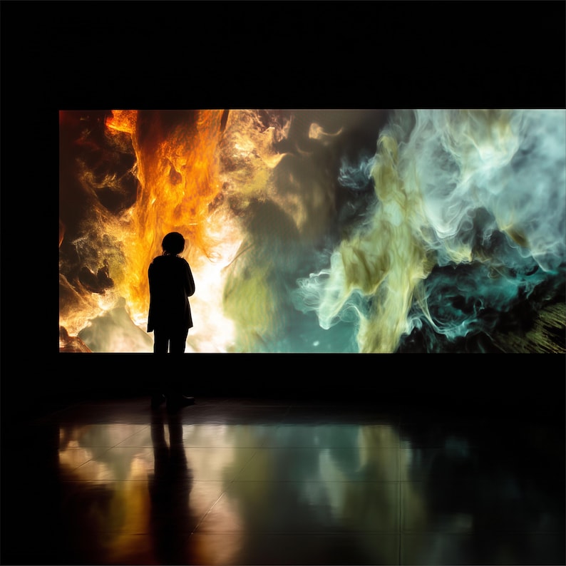 Custom LED Lightbox Wall Art: Dimmable Backlit Photo Frame, Artwork Display