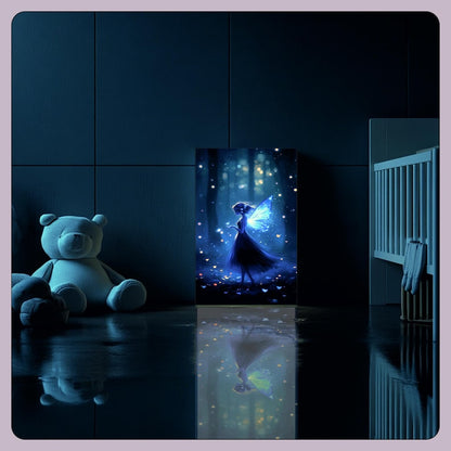 Custom LED Lightbox Wall Art: Dimmable Backlit Photo Frame, Artwork Display