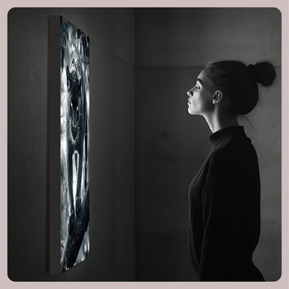 Custom LED Lightbox Wall Art: Dimmable Backlit Photo Frame, Artwork Display