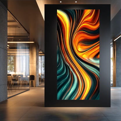 Custom LED Lightbox Wall Art: Dimmable Backlit Photo Frame, Artwork Display