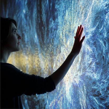 Custom LED Lightbox Wall Art: Dimmable Backlit Photo Frame, Artwork Display