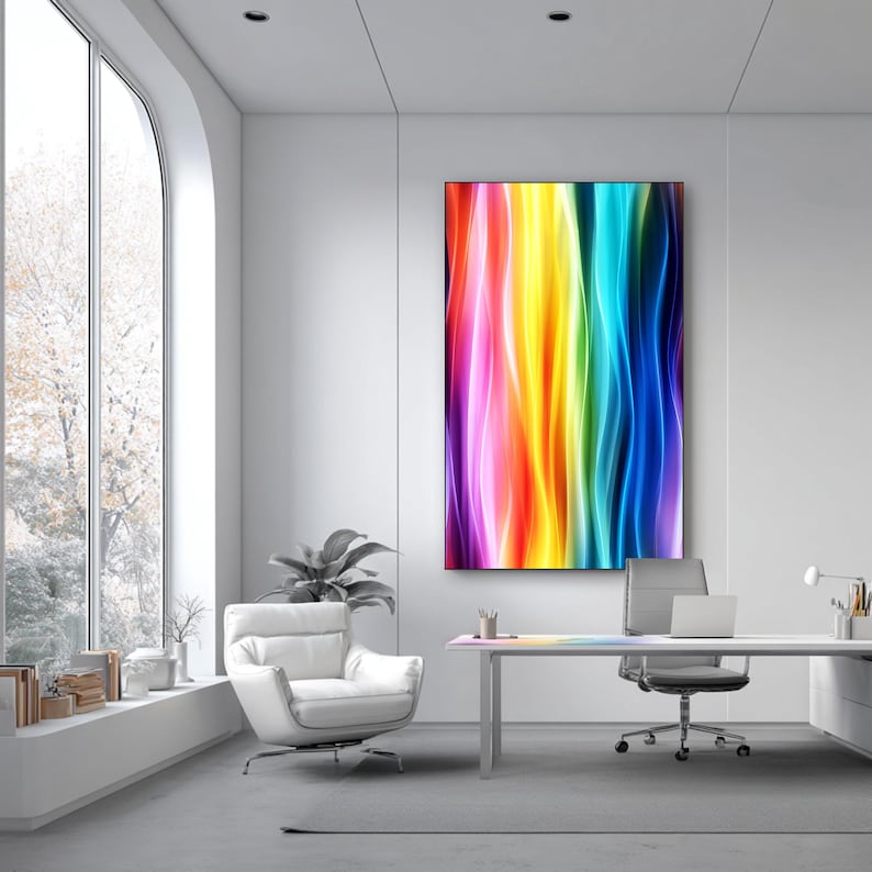 Custom LED Lightbox Wall Art: Dimmable Backlit Photo Frame, Artwork Display